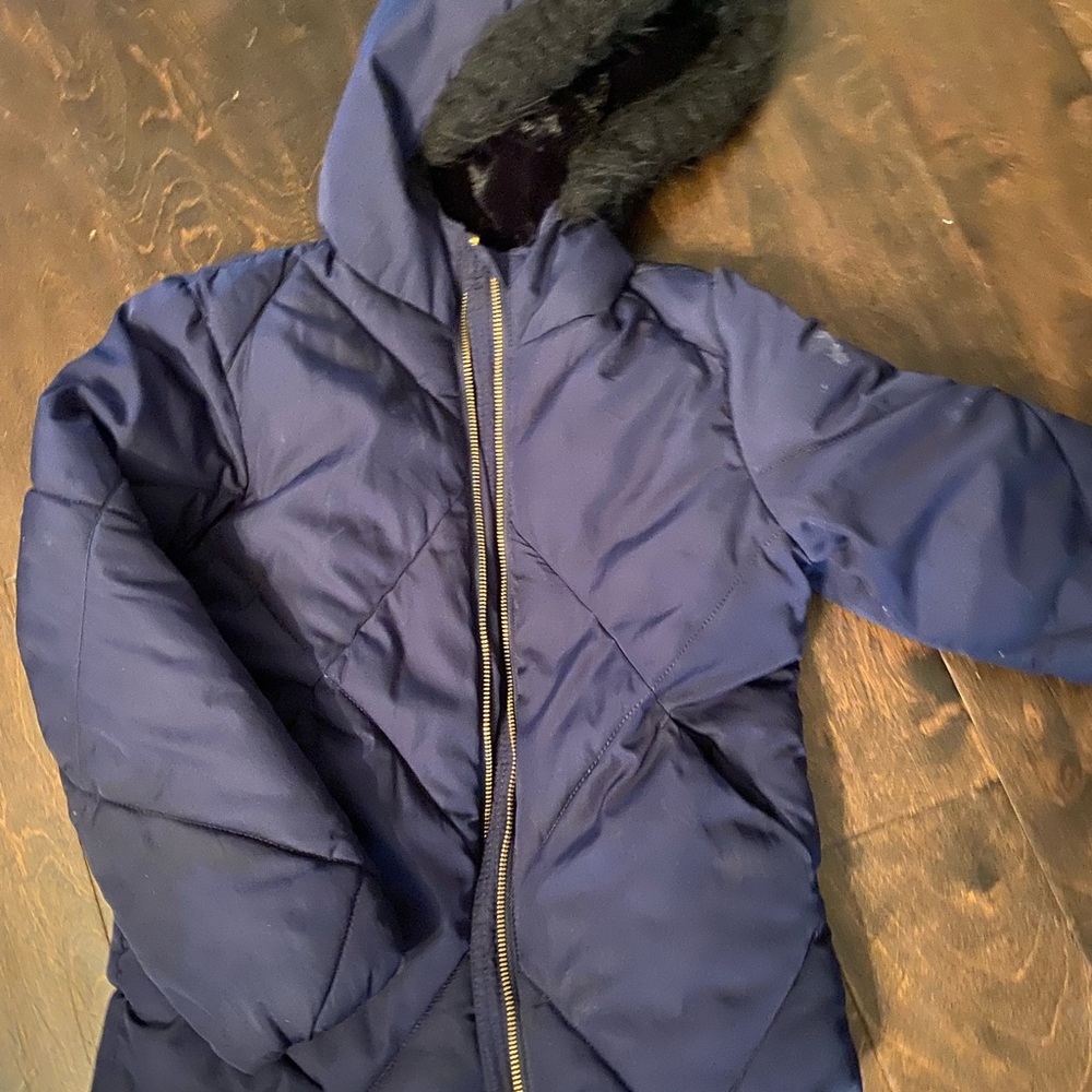 Girls Faux Fur lined Coat!!